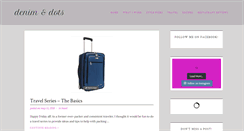 Desktop Screenshot of denimanddots.com